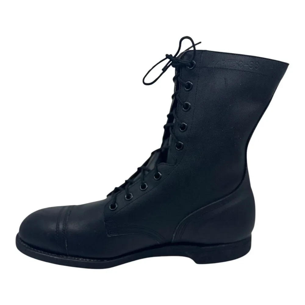 Bates Leather Lace-Up Combat Men's Boots Sz. 14R ANSI Z41.1-1991/75 Military NOS